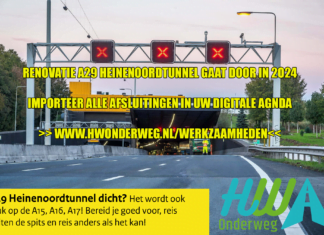 Check voor vertrek: Hoeksche Waard Onderweg, Digitale kalender met werkzaamheden Heinenoordtunnel in 2024 nu beschikbaar!